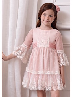 Robe tulle plumetis - Abel...