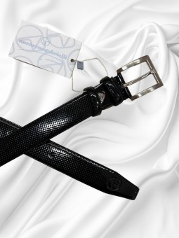 Cintura vernice nera