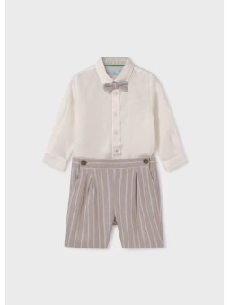 Hemd-Set mit Fliege und...