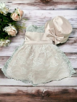 Vestido de bautismo -...