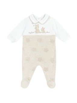 Playsuit mit offenem Bein -...