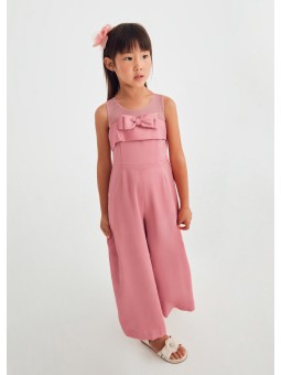 Tuta lunga crepe fluido -...