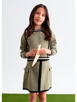 Completo gonna tricot -...