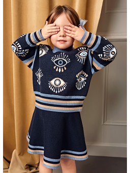 Completo tricot gonna...