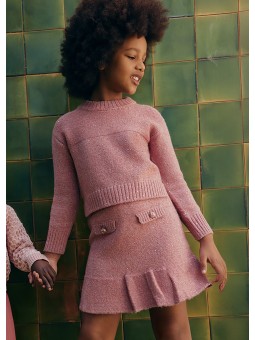 Completo gonna tricot -...