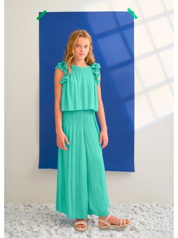 Completo pantalone chiffon...