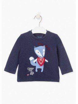 LOSAN Langarm-T-Shirt