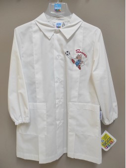 Delantal infantil blanco SIGGI