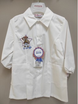 Delantal blanco AMBROSINO...