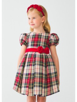 Vestito quadri scozzesi...