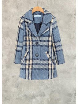 Cappotto a quadri Abel & Lula