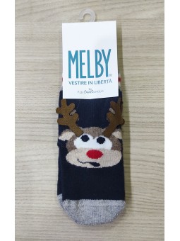 Rutschfeste Rentiersocke -...