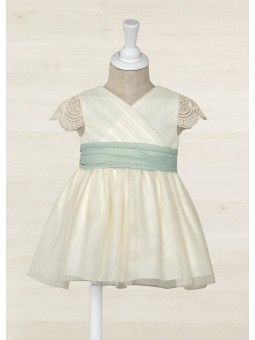 Vestito tulle plissettato...