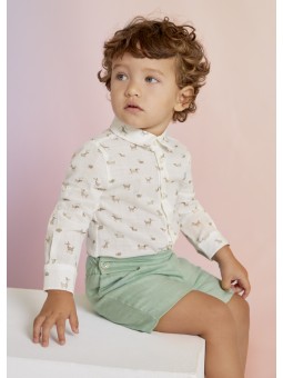 Chemise imprimée m/l Abel &...