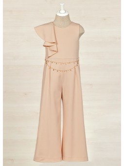 Tuta crepe cintura catenina...