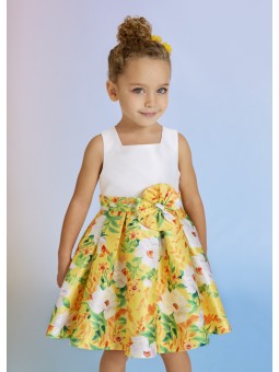 Vestito mikado combinato...