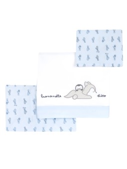 Set 3pz sábanas + funda de...