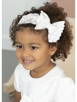 Bande de tulle brodée Abel...