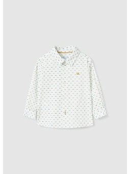 Chemise s/l plumetis...